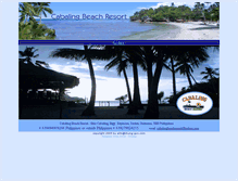 Tablet Screenshot of cabalingbeachresort.com